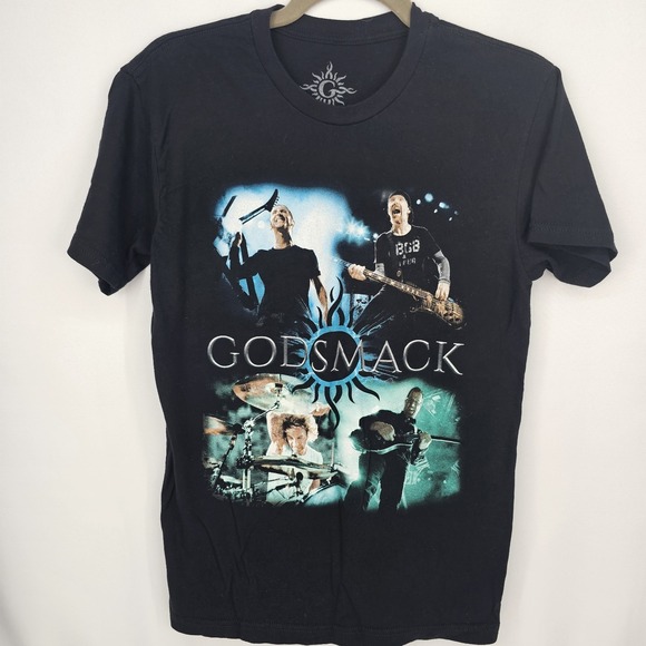 E & M Other - Godsmack 2019 When Legends Rise Tour Black T-Shirt Small‎